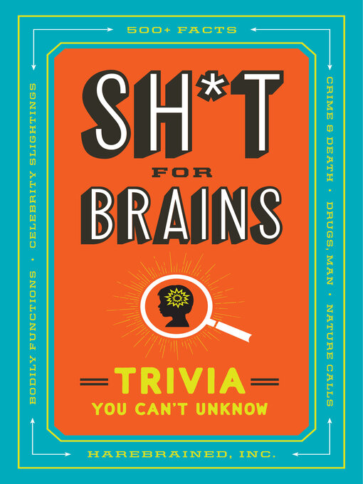 Cover image for Sh*t for Brains